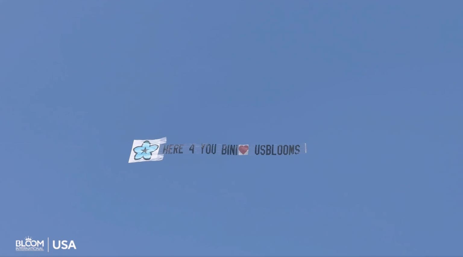 Here 4 U BINI Aerial Banner